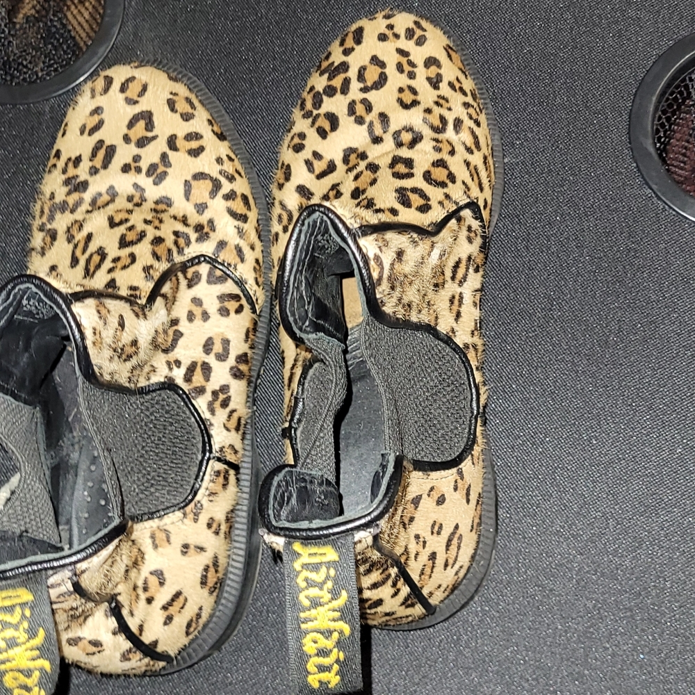 DR. Marten🔥FLORA LEOPARD CHELSEA BOOTS Womens sz 6 - Picture 3 of 11